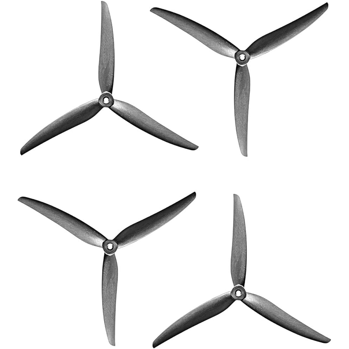 Gemfan 9045 Reinforced Carbon Nylon Propeller 9 Inch 3 Blade Cine Lifter for FPV or Macro Quad Drone 4pcs 2CCW 2CW