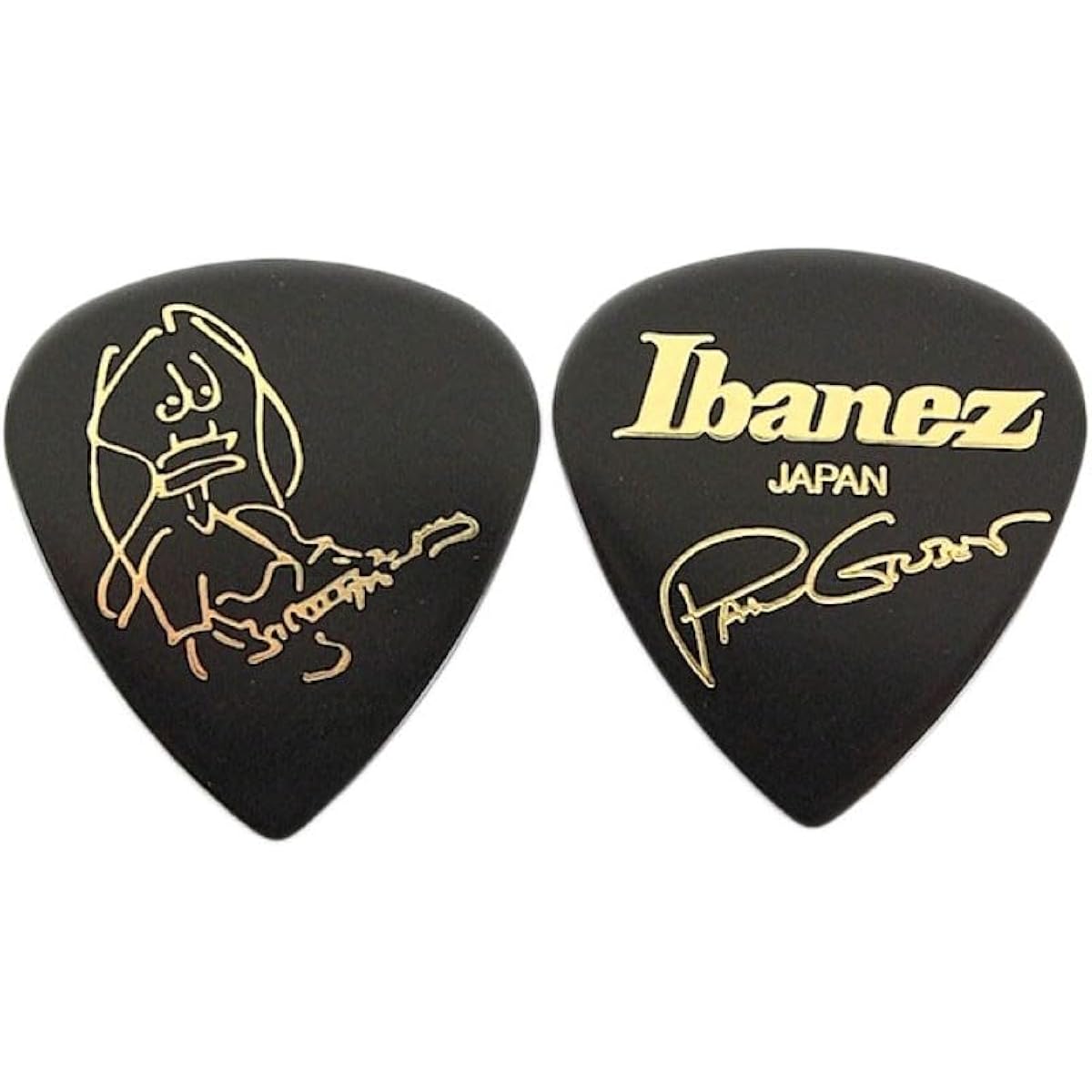 Guitar Picks Set of 50 Ibanez Heavy 1000PG-BK HEAVY Paul Gilbert IBANEZ Ibanez