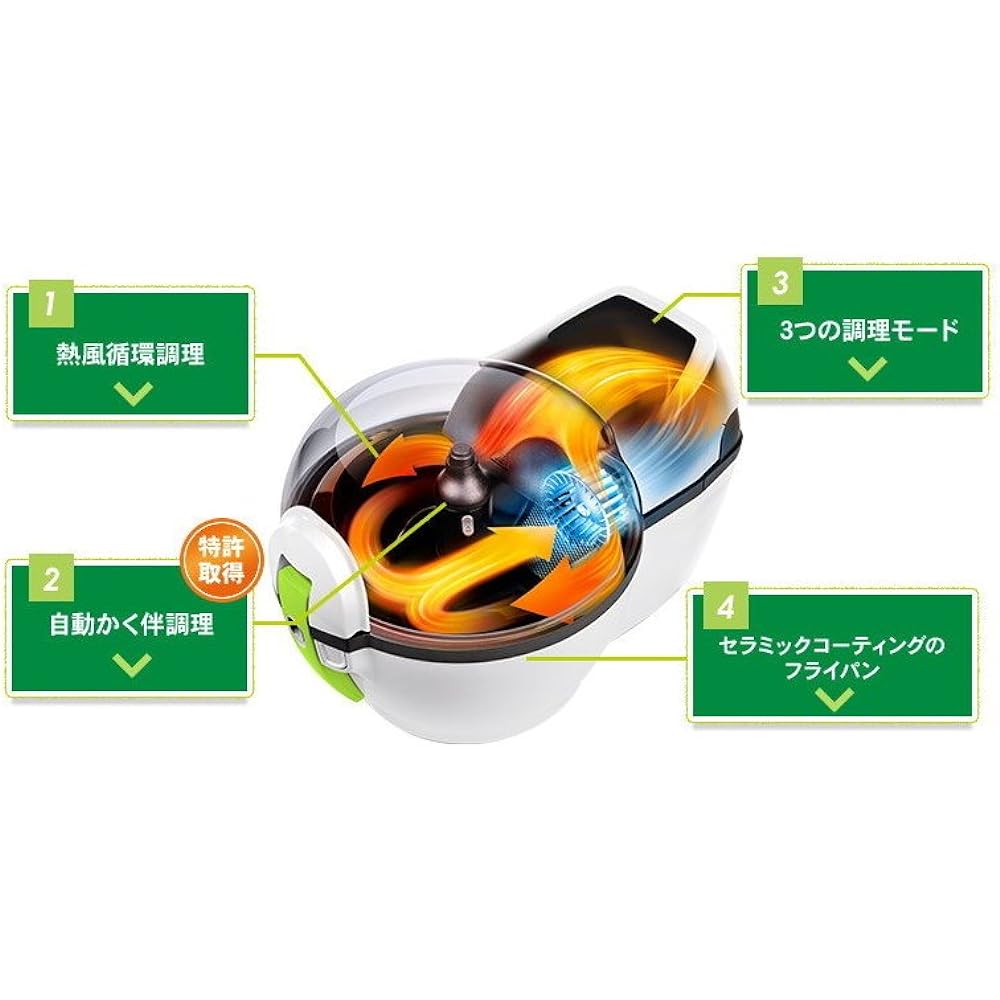 Tefal Electric Fryer Actifly Fried Food Stir-fry Stew Red Cooking Appliance FZ205588