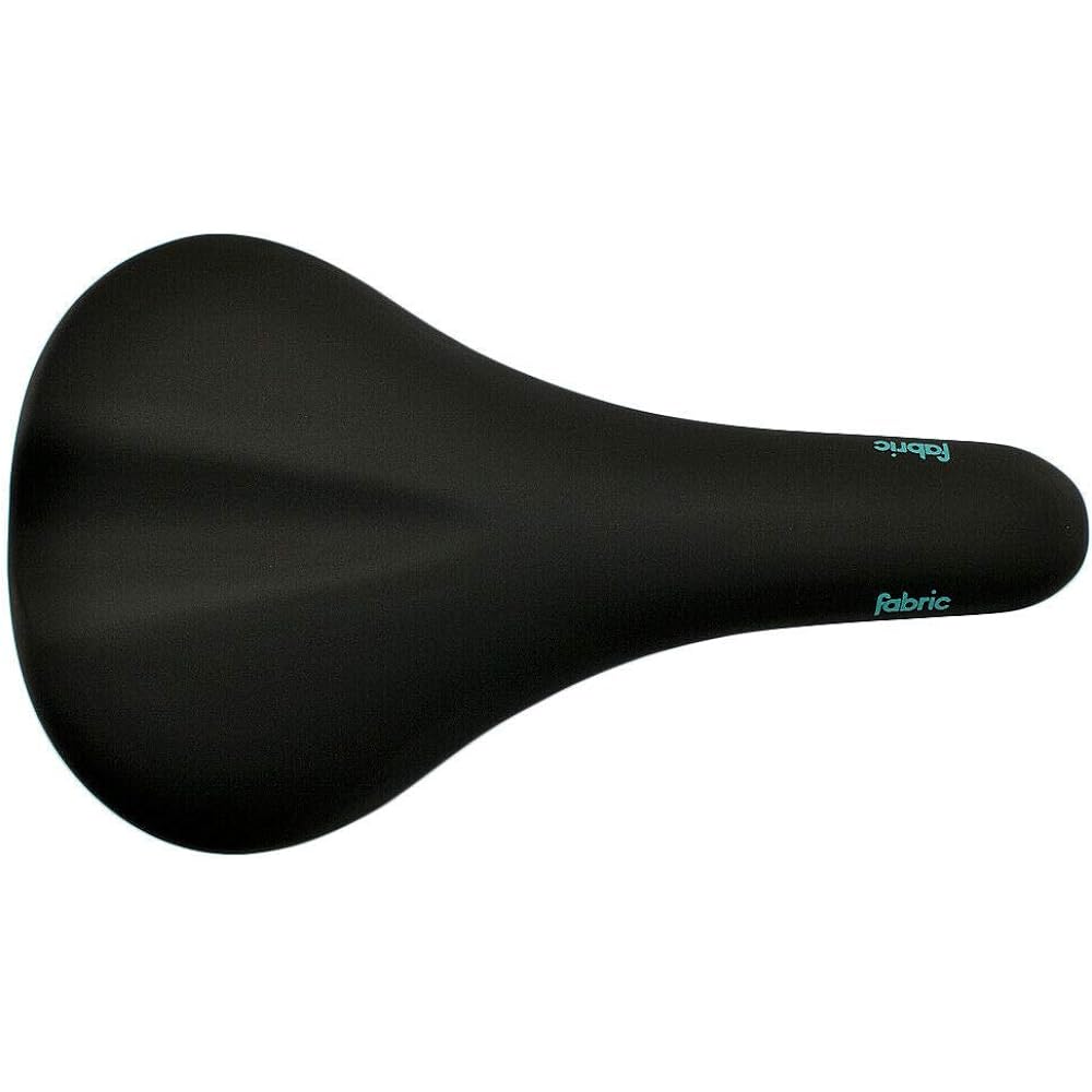 Fabric Scoop Elite Gel Radius MTB Road Bike Comfort Saddle, Black x Blue, VL1952