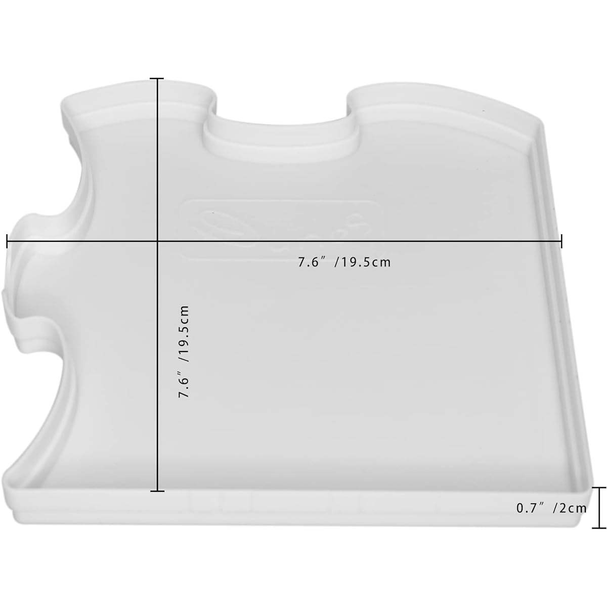 8 Stackable Puzzle Sorting Trays - 1000 Piece Puzzles - Organize Puzzles Up to 1500 Pieces (White)