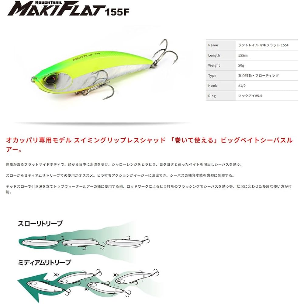 Duo Rough Trail Maki Flat 155F