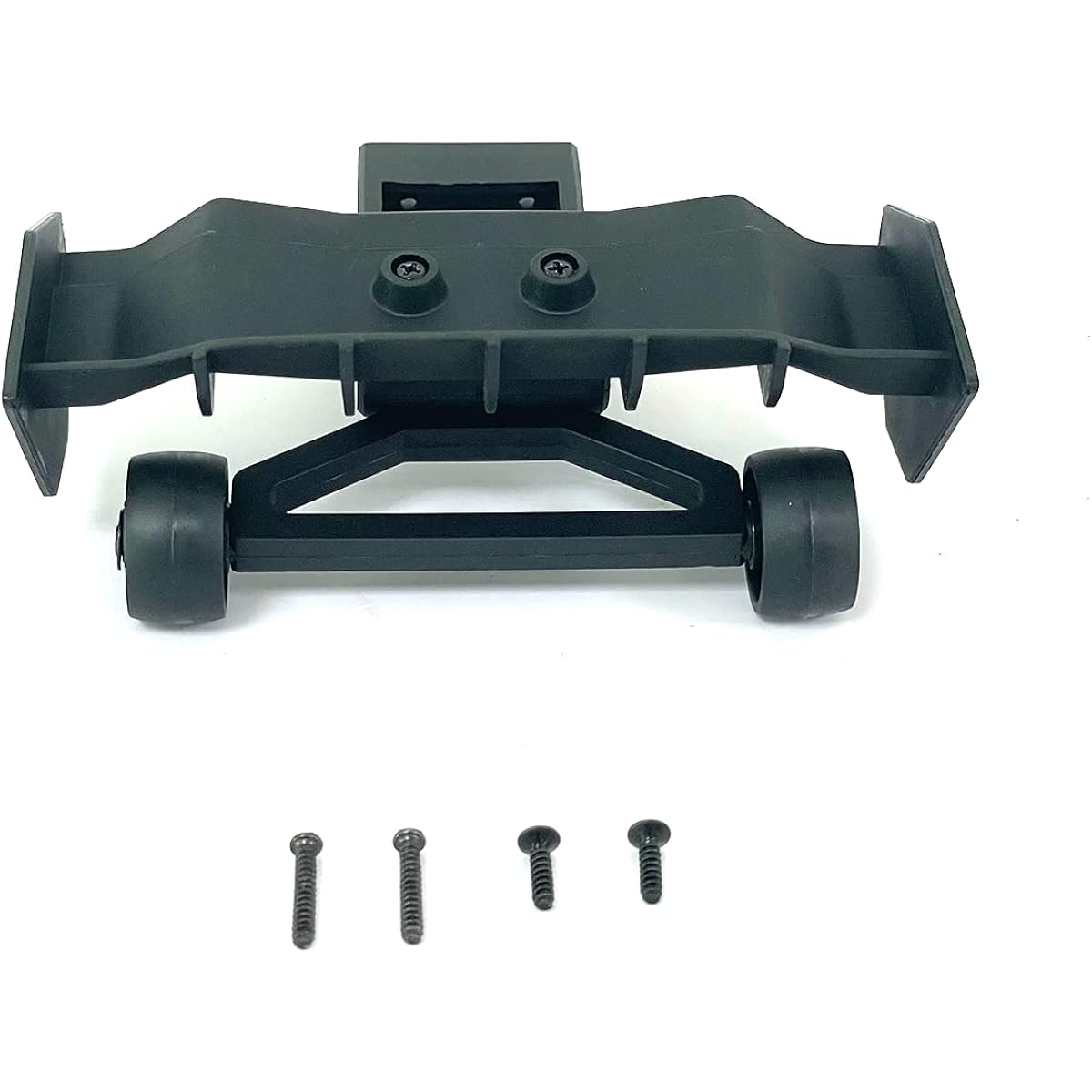 CROBOLL Body Wing with Wheelie Bar for 1/14 Blue RC Truggy 005 Spoiler Body Shell Rear Spoiler Tail Wing Kit Toy Vehicle Parts