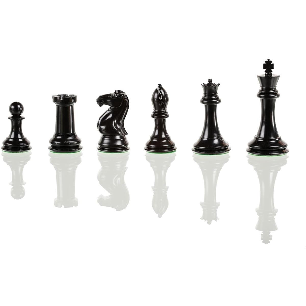 Best Chess Set Quadruple Heavy Chess Pieces - Tournament Classic Staunton Style - Super Heavy Weight Pieces - 32 Pieces + 2 Queens Set - Total Weight 3.7 lbs - King Height 4.2 Inches