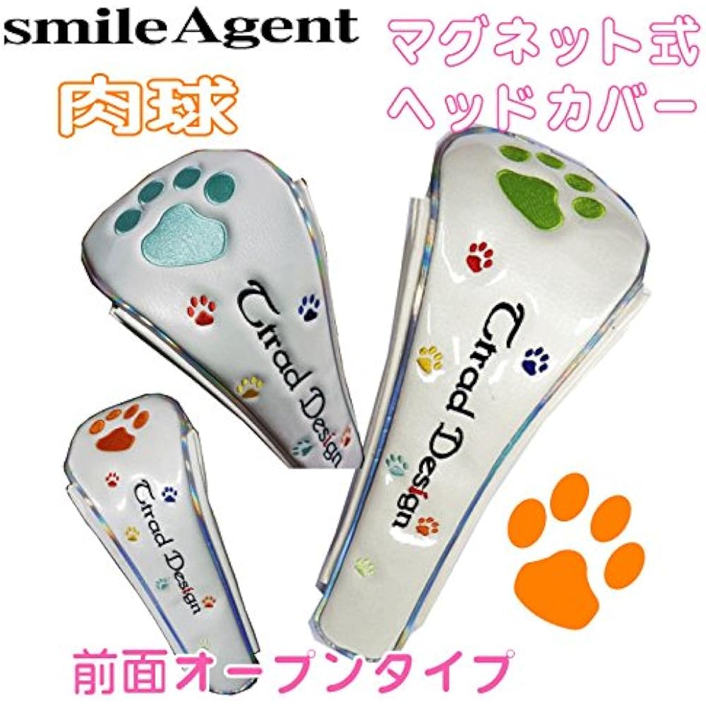 Head cover for paw driver with magnetic front open type