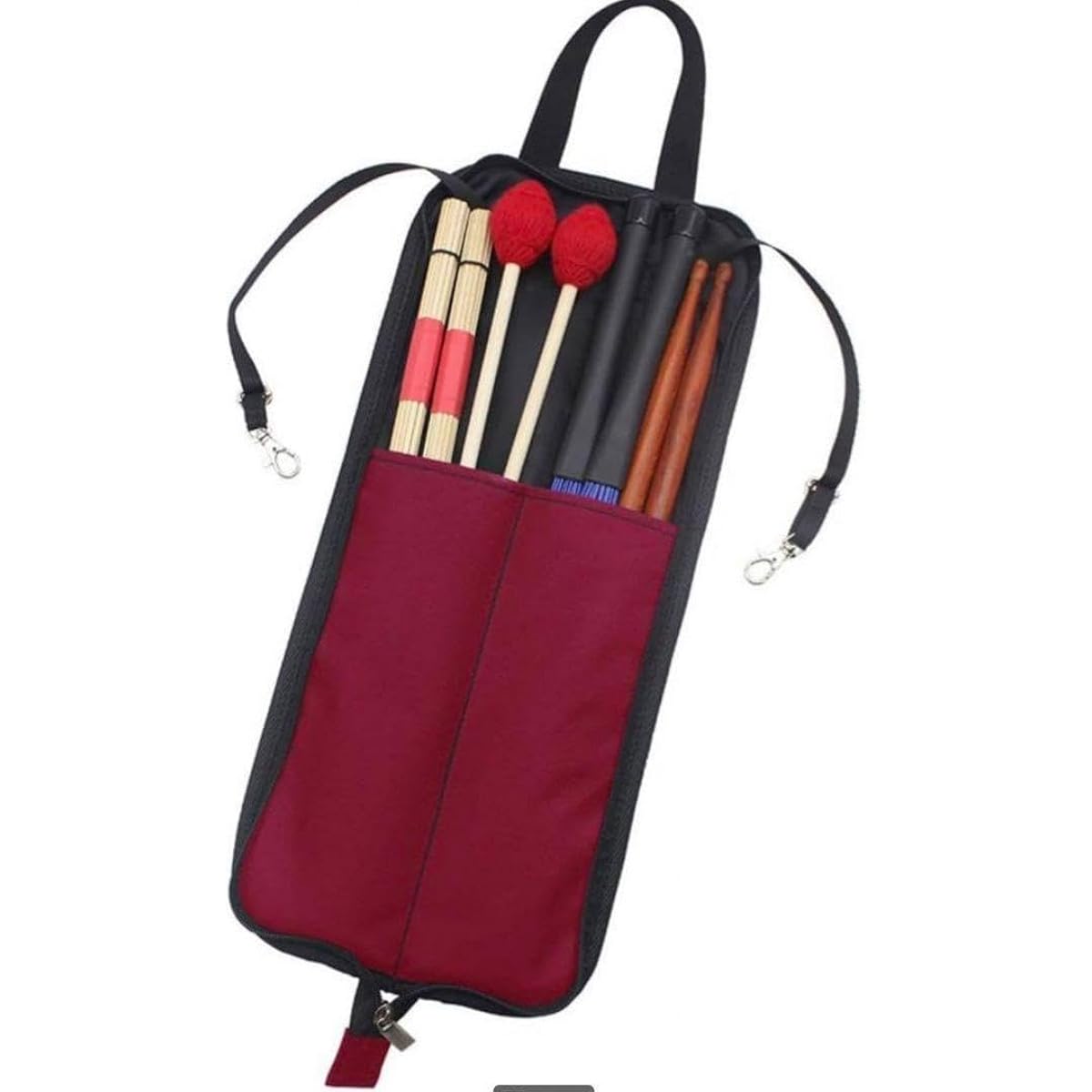 Drumstick Bag Case Holder Red 37QV