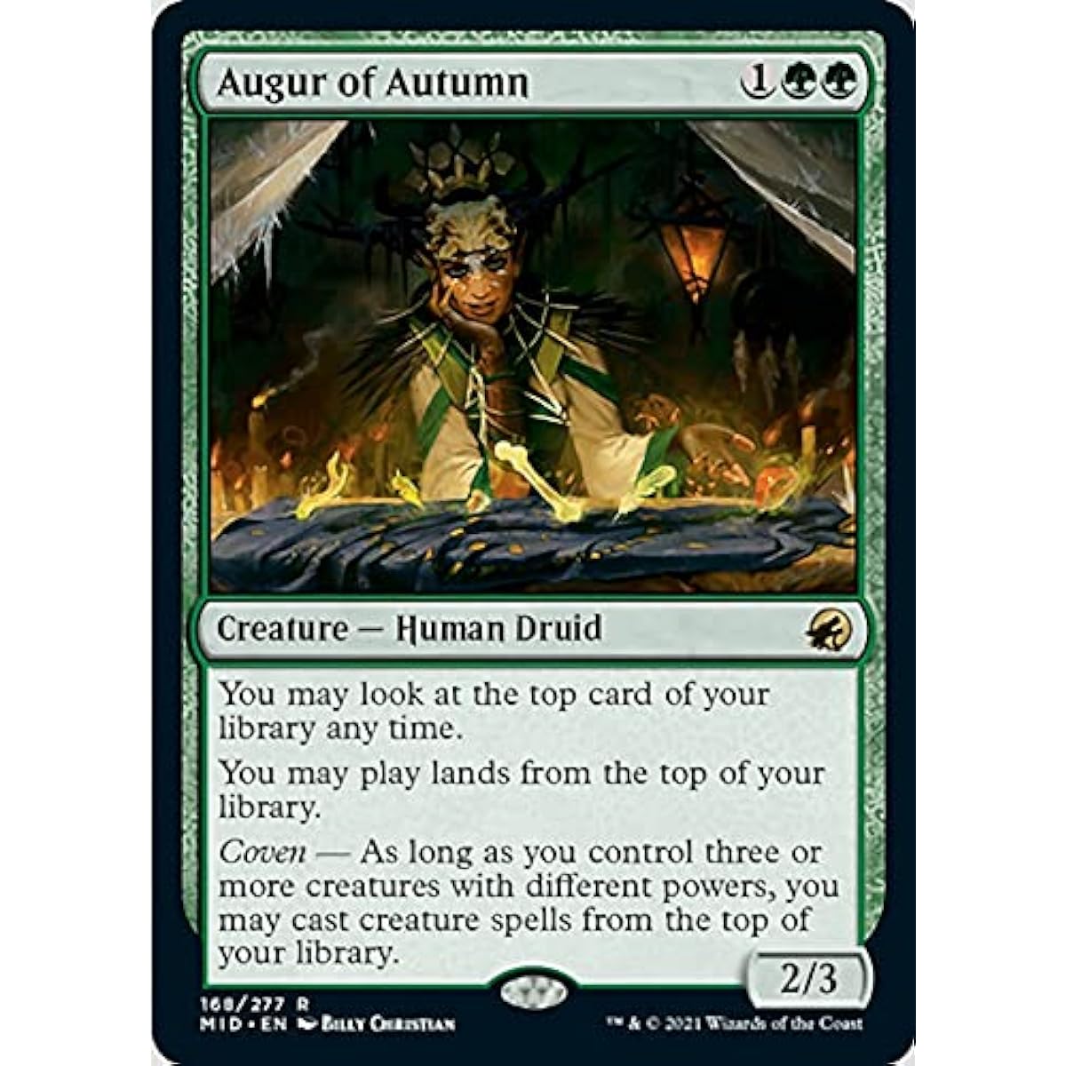 Magic: The Gathering - Autumn Augur (168) - Innistrad: Midnight Hunt