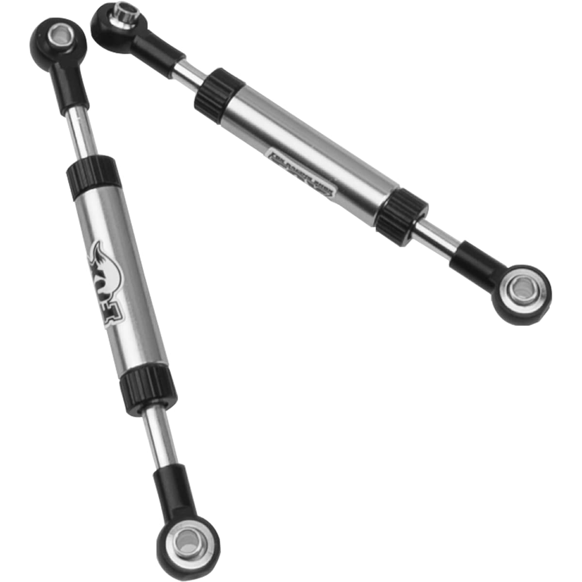 Vgoohobby 2Pcs Metal Adjustable Length Servo Linkage Steering Link Rod Compatible with Traxxas TRX4 Axial SCX10 RC4WD D90 Gen8 1/10 RC Crawler Car