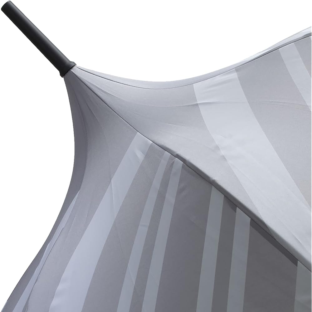 Molly Marais long umbrella MOLLY MARAIS COPENHAGEN (PAGODA, Striebe Lt gray)