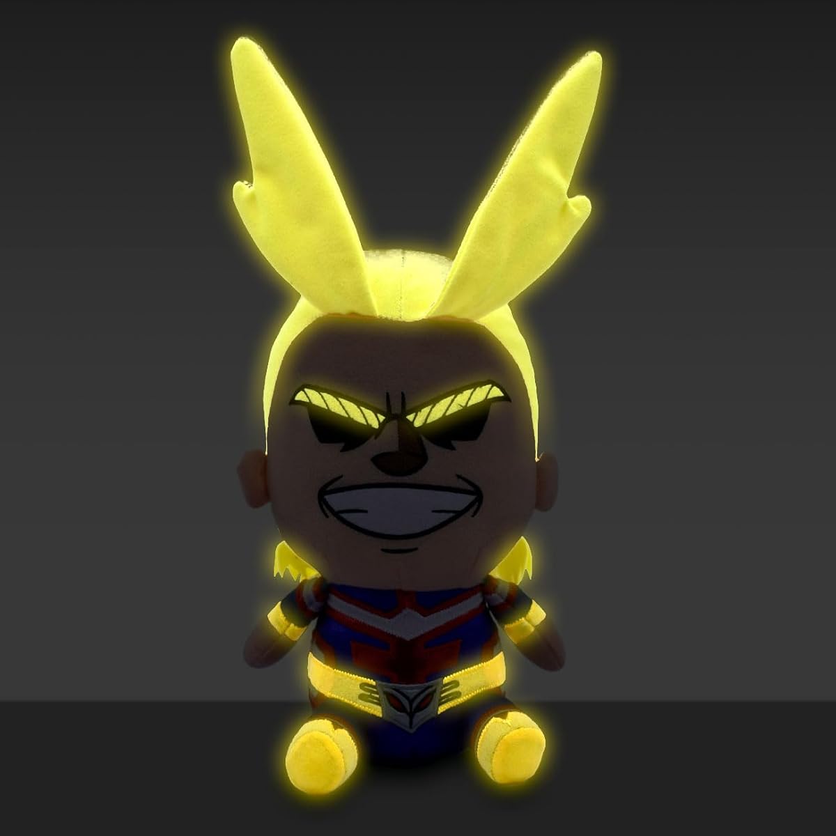Just Toys LLC My Hero Academia 6-inch Glow in the Dark Plush (All Might)