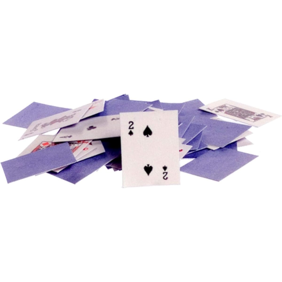 Dollhouse Miniature Playing Cards