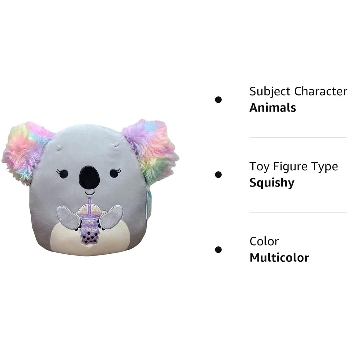 Squishmallows Official Kellytoy 14" Soft Plush Squishy Toy Animals (Doxana Koala Boba Tea)