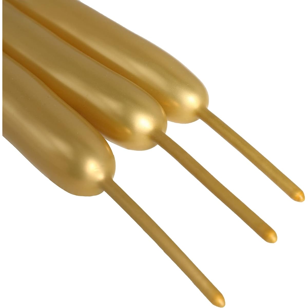 Efavormart 50 Pack Metallic Gold Long Twist Modeling Latex Balloons Animal Magic Party Balloons