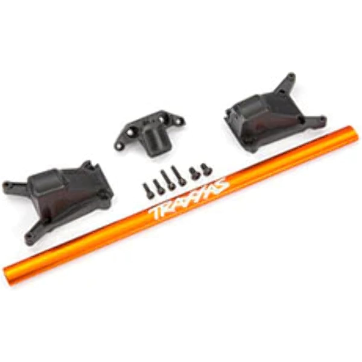 Traxxas 6730 - Chassis Brace Kit Aluminum Heavy Duty Orange