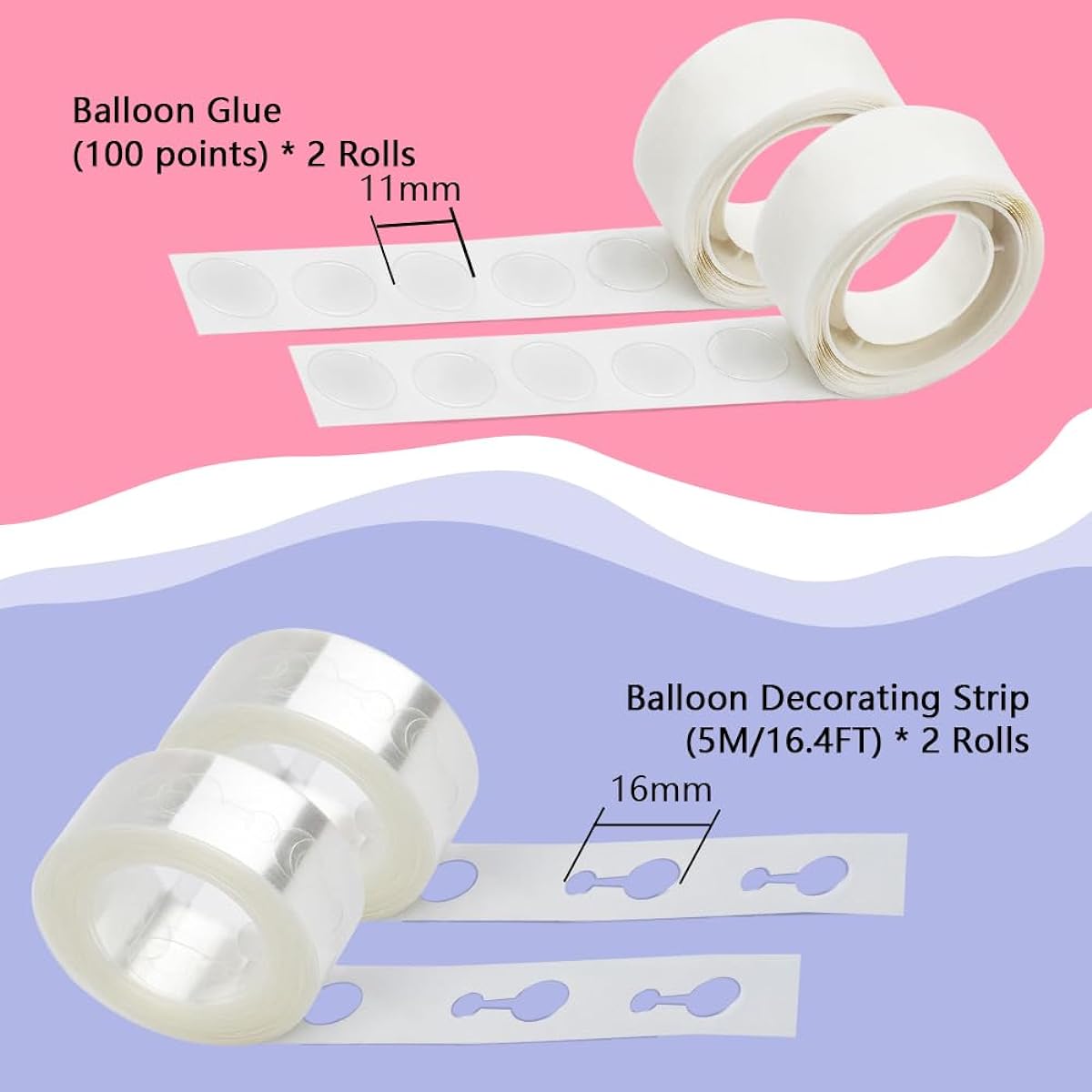 Balloon chain 4-piece set