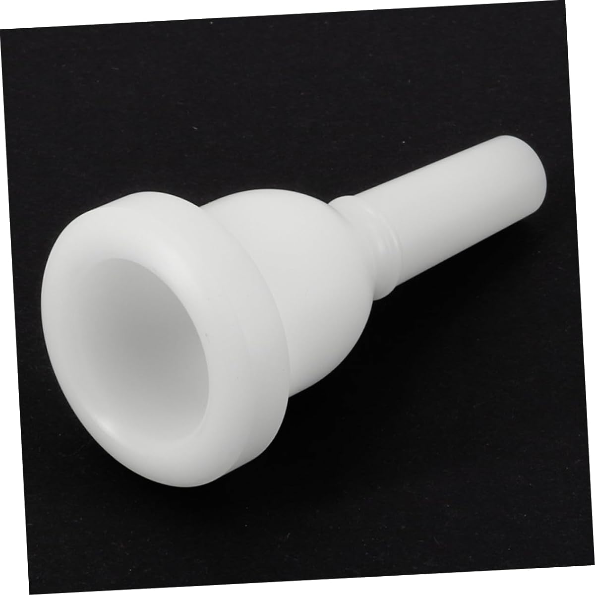 VICASKY 4 Pieces Mouthpiece Horn Trumpet Accessories Trumpet Part Large Mouth Accessories Supplies Musical Instrument Plastic White
