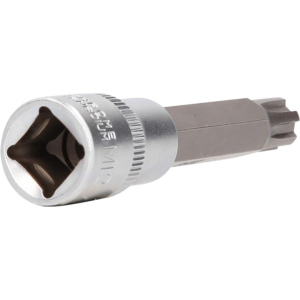 KS Tools 1/2" RIBE Bit Socket Length 100mm M12 BT022736