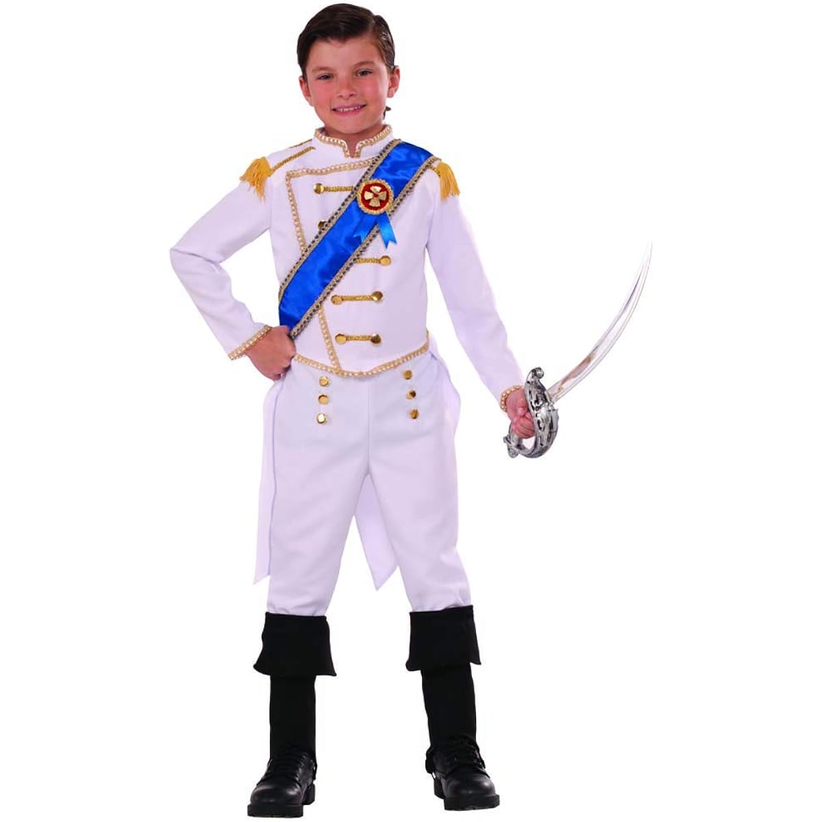 Forum Novelties Kids Happily Ever After Prince Costume, Medium 75656