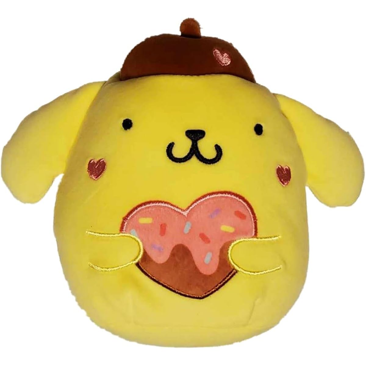 Squishmallows 6.5 inch Valentine Hello Kitty Pompompurin
