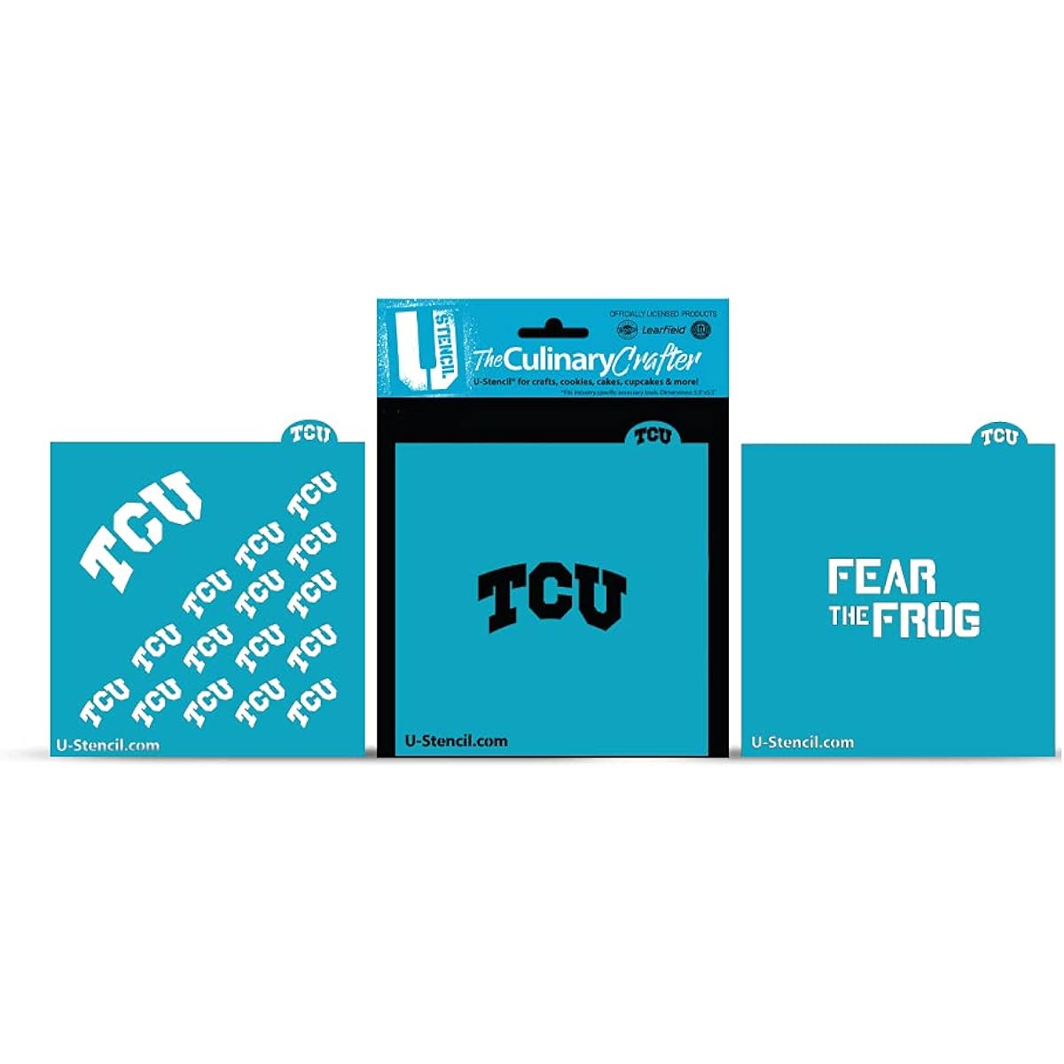 TCU Culinary Stencil Combo A