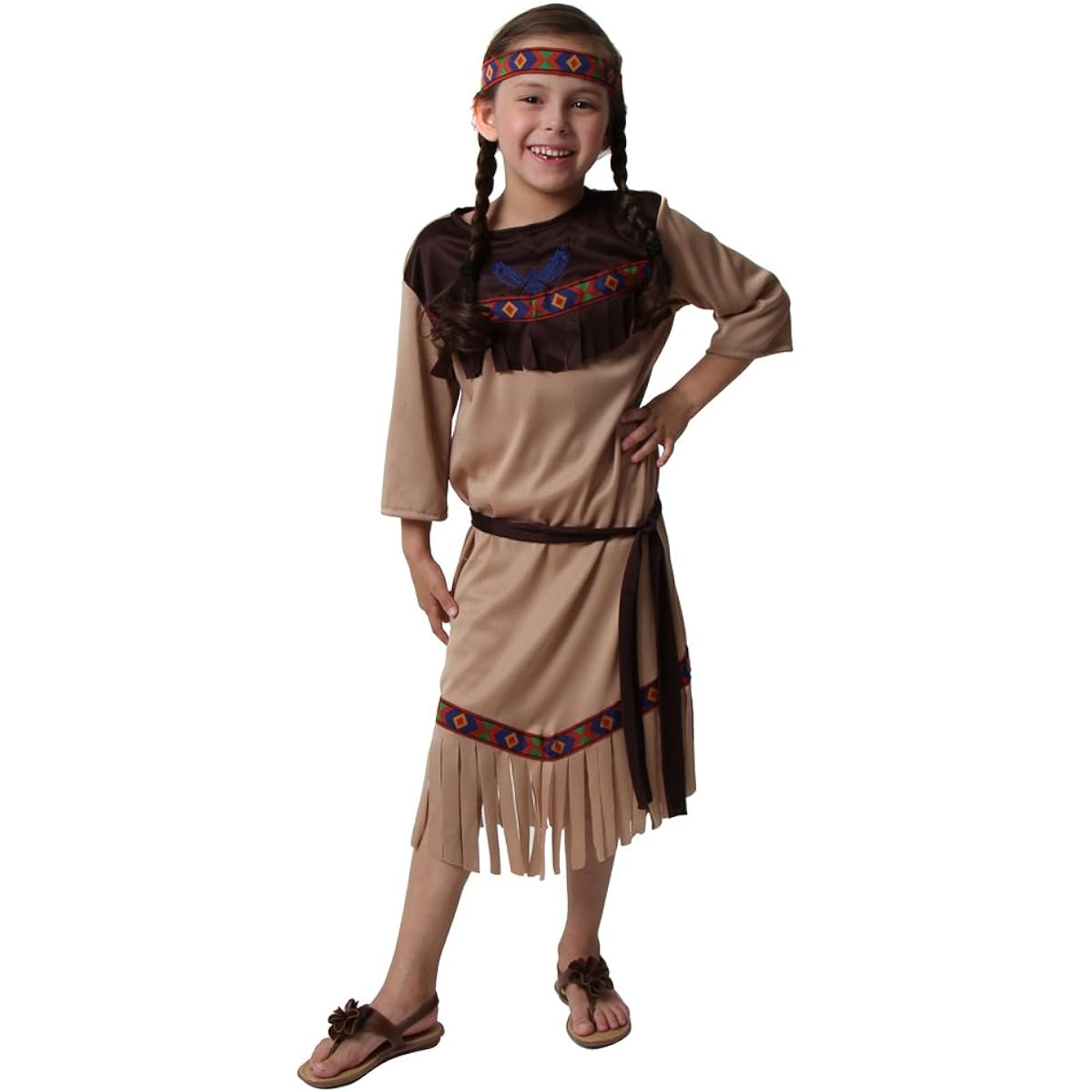 Girls Native American Princess Costume (size selection)