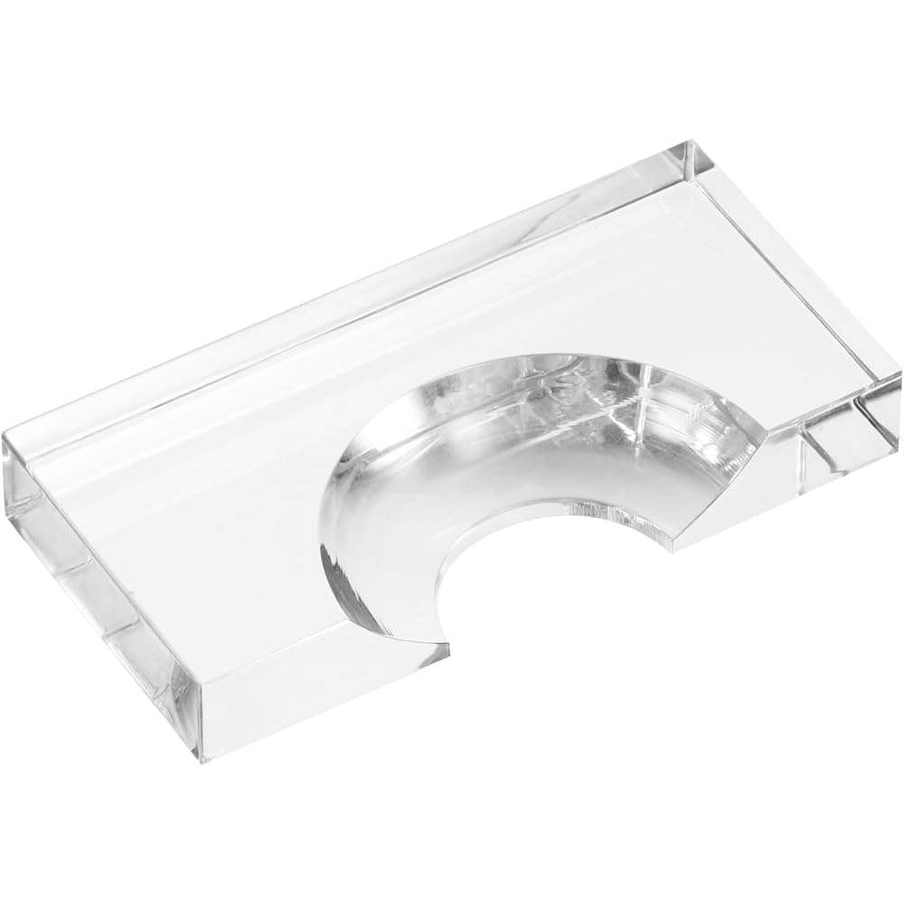PATIKIL 2 Pieces 2 1/4” Acrylic Billiard Locator for Pool Balls Billiard Ball Position Marker Clear