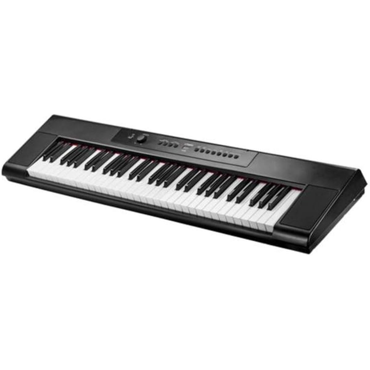 Artesia Electronic Piano 61 Key Sensitivity Key Battery Operated Model A-61/BK Black (Sustain Pedal Included)