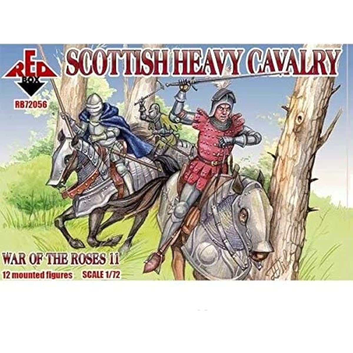 Red Box War of The Roses Full Series 10 Kits 1/72 Scale