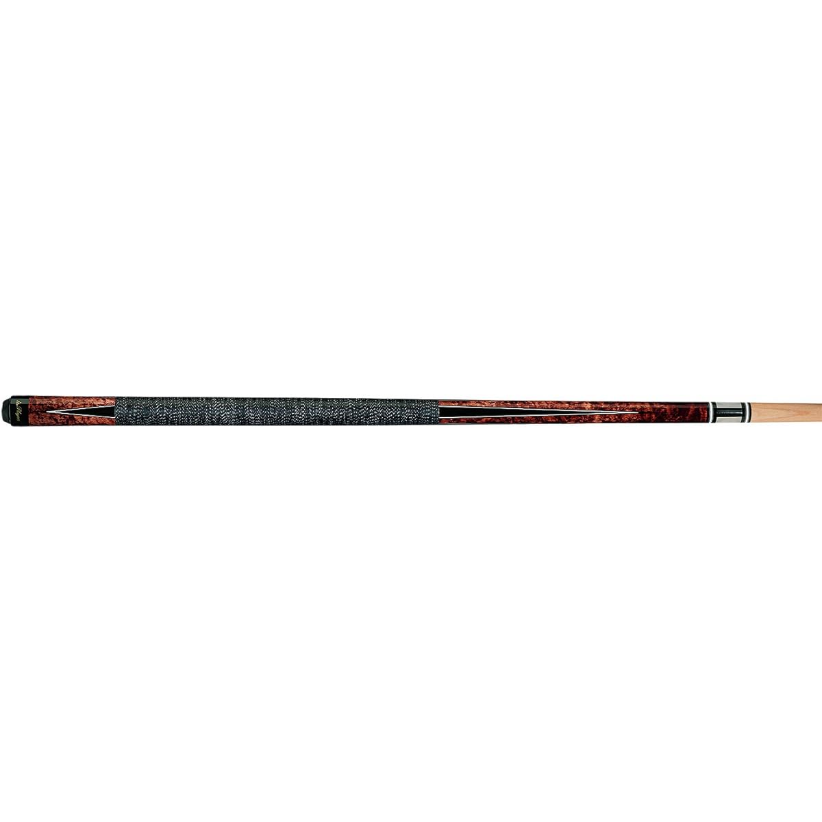 Players G-1003 Umbra Super Birds-Eye Maple with Black and White Point Cue