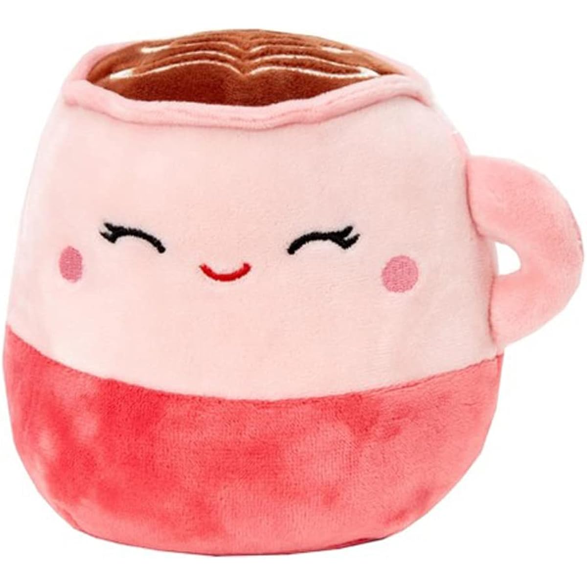 Squishmallows Official Kelly Toy Food Squad Plush Soft Animal (8" Emery Coffee Latte)