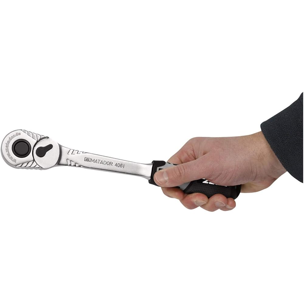 MATADOR 90 (3/8SQ) Z90 ratchet handle with strap hole 3061 0090