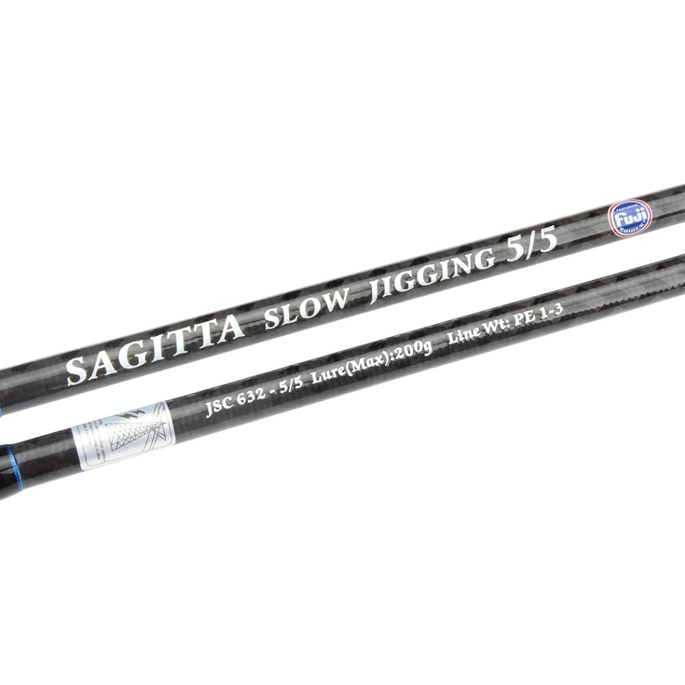 Rosewood Japan Full Fuji Parts Light Jigging Rod 1.95m 6'3" Slow Pitch Jigging Casting Rod Jig Rod Sea Fishing Rod