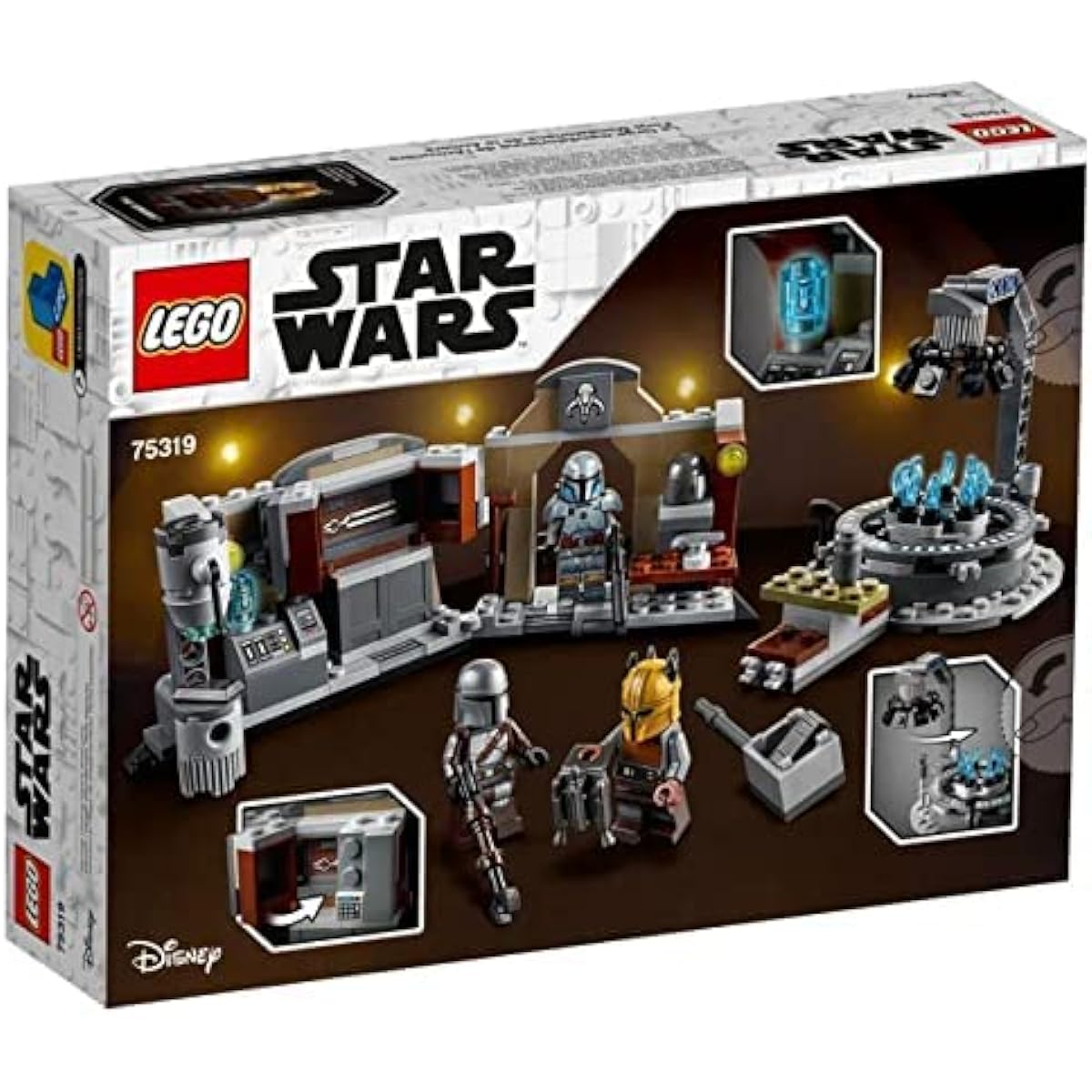 Lego Star Wars The Armorer's Mandalorian Forge 75319 + Mandalorian Keychain Exclusive Bundle
