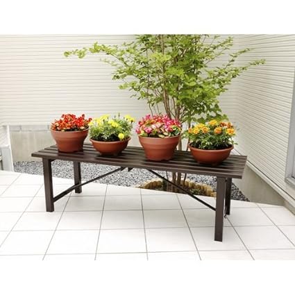 Hasegawa Assembly Type Aluminum Edge Stand Brown TG2.0-0930 (Height 20 x Length 90 x Width 30cm) (16887)