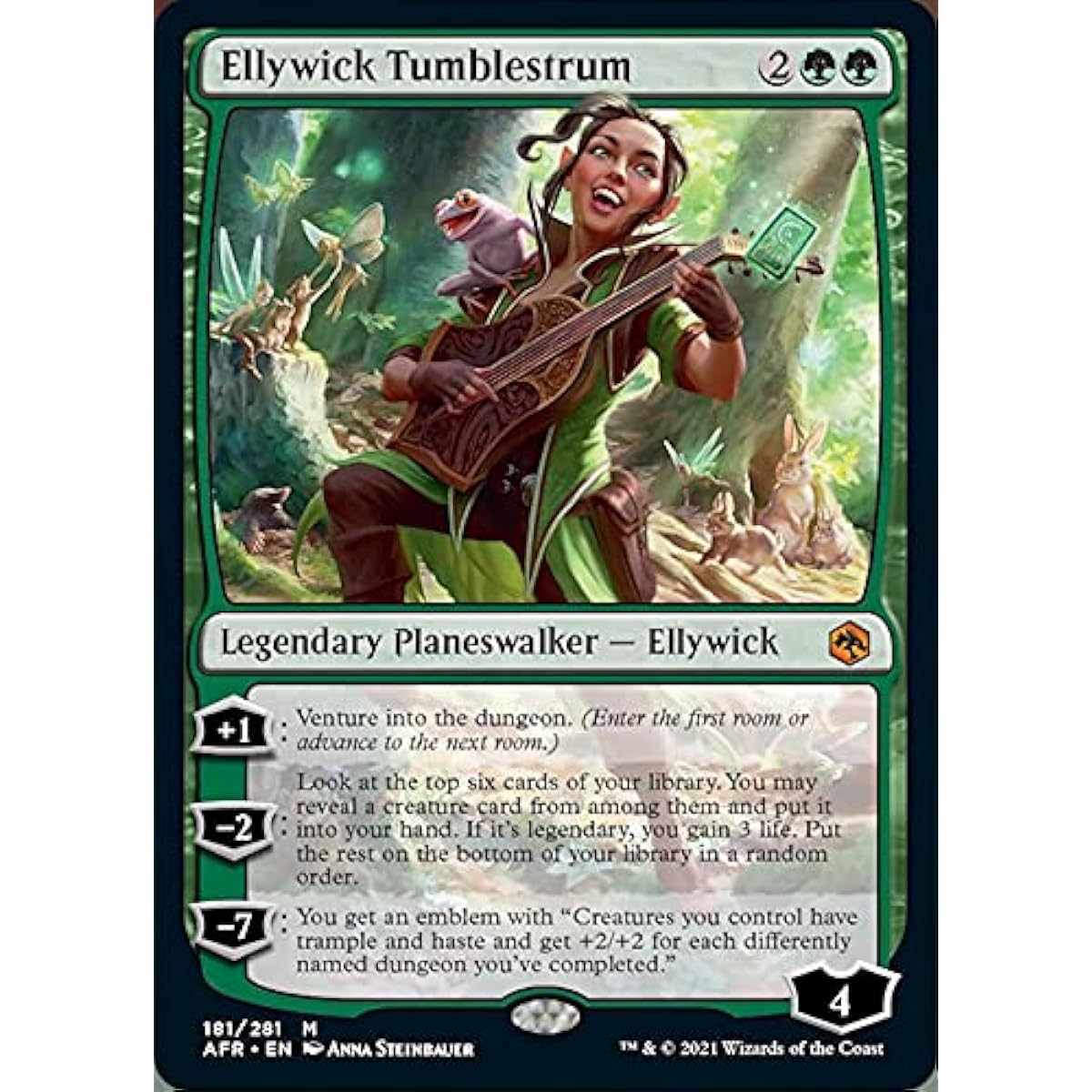 Magic: The Gathering - Elywick Tumblestrum (181) - Foil - Forgotten Realms Adventures
