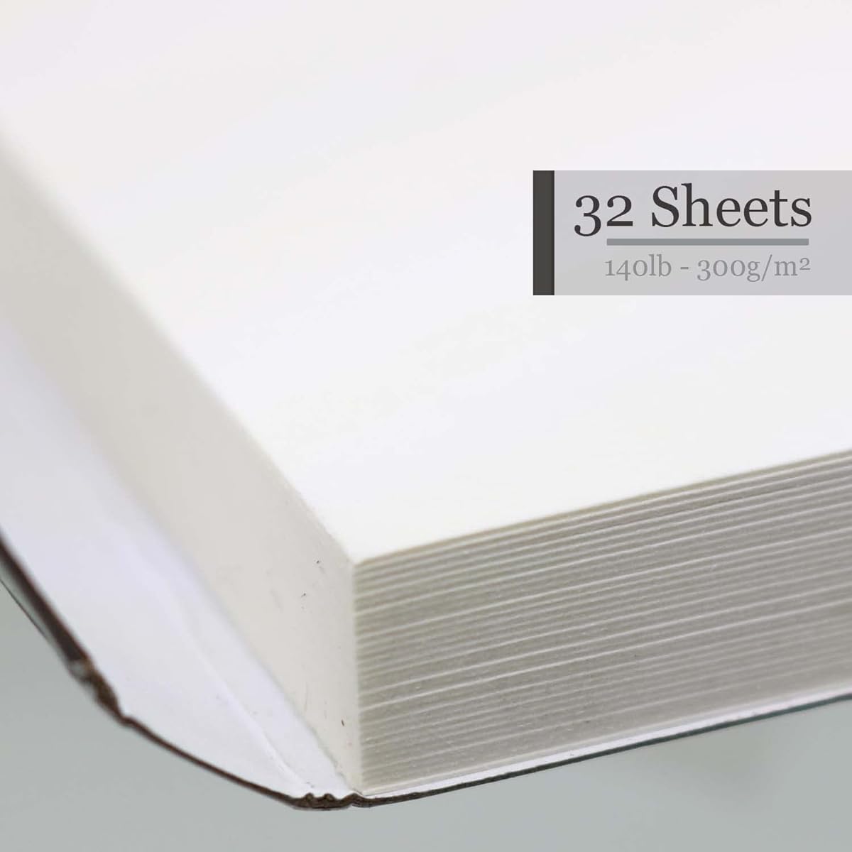 GIFTEXPRESS Watercolor Pad 11" x 14" 32 Sheets (140lb/300gsm) Medium Textured Acid Free Sheets Watercolor Art Supplies (2)