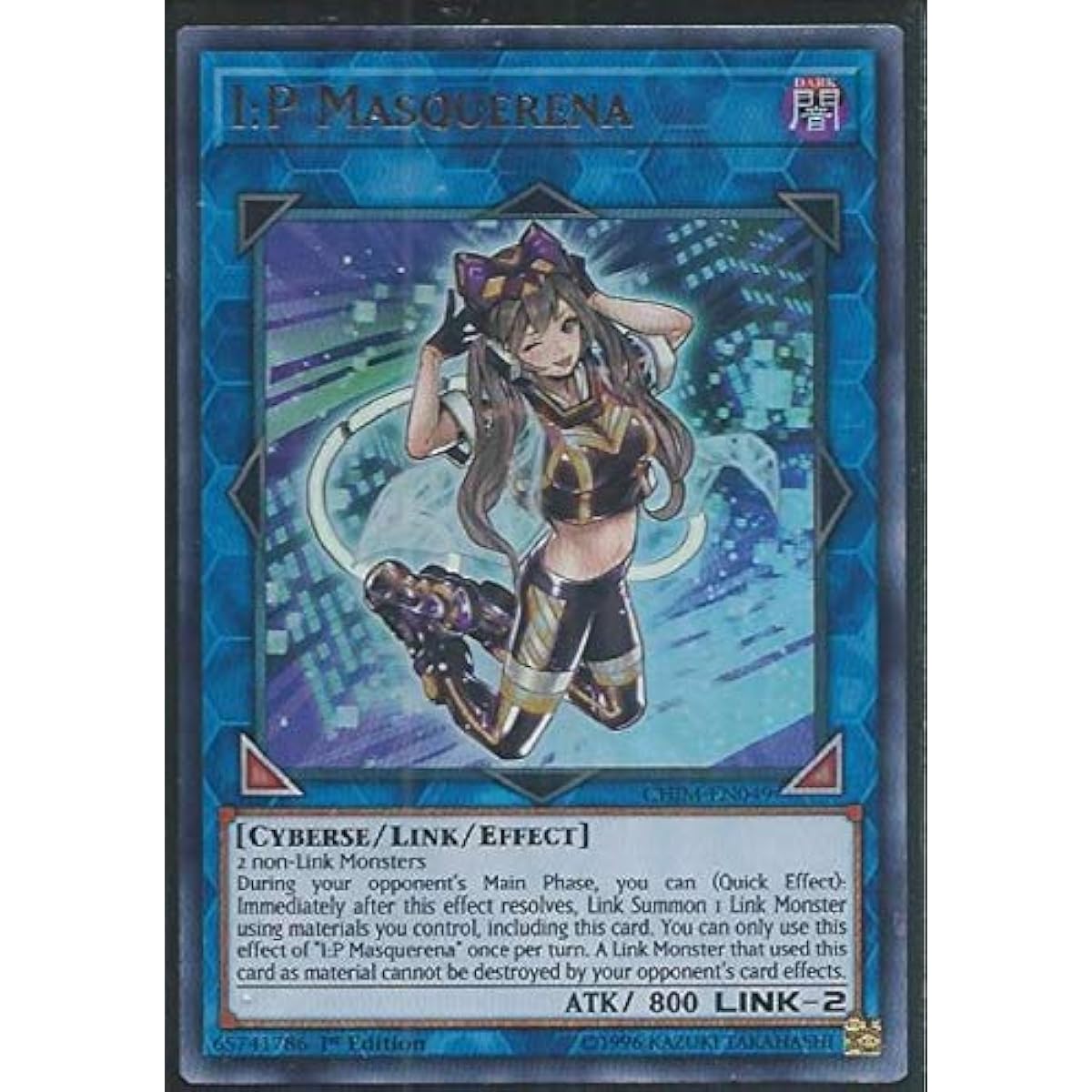 '- I:P Masquerena - CHIM-EN049 - Ultra Rare - 1st Edition - Chaos Impact