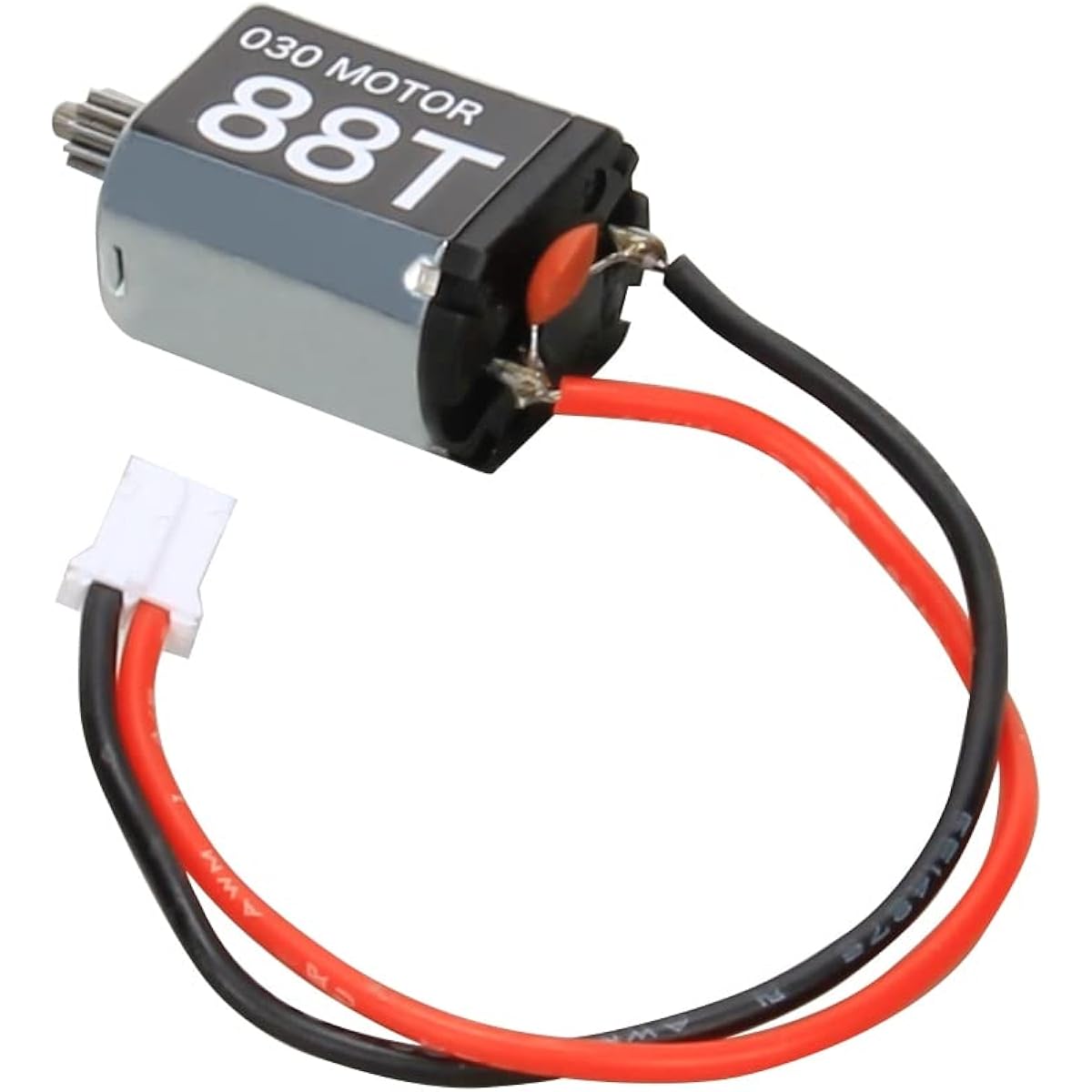 RCAWD 030 Size Brushed Motor 88T (88 Turns) with Metal 10T Pinion Gear Axial 1-24 Scx24 Crawler Parts