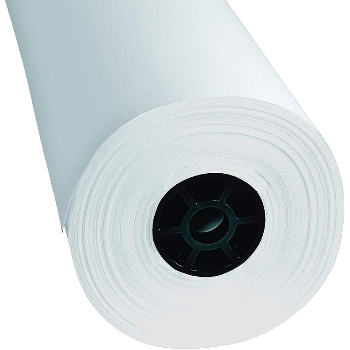 Colorations Dual Surface Paper Roll for Classroom Supplies, Arts & Crafts, White (36" x 1000') (Item Number DSWH)