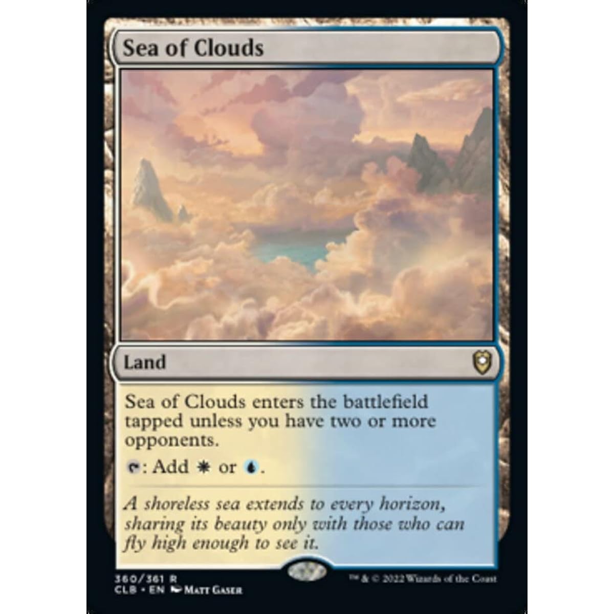 Magic: The Gathering - Sea of Clouds (360) - Battle for Baldur's Gate