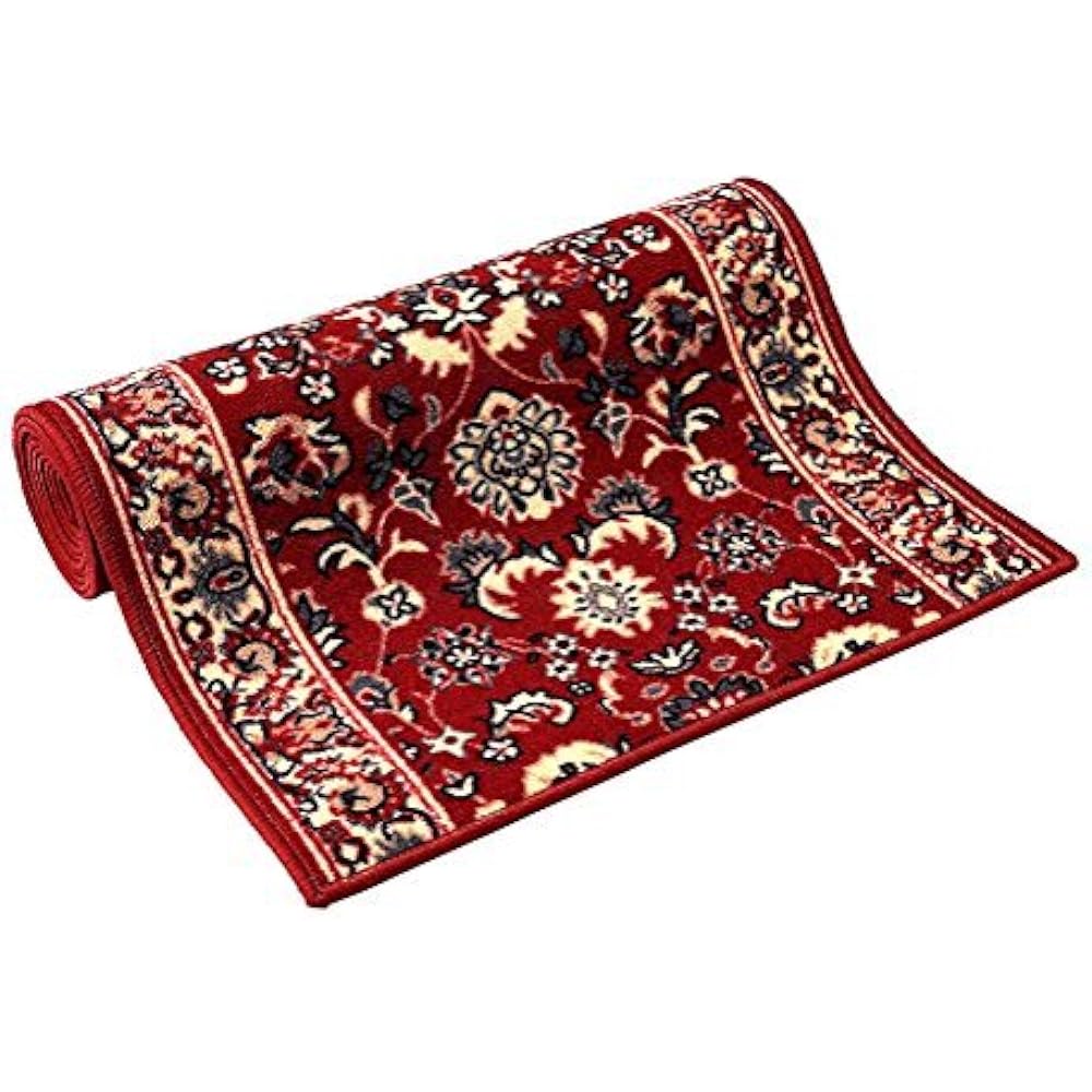 Watanabe Industries Corridor Carpet Sophia 67 x 440cm Red SFR-6744