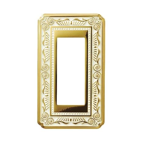 Sugatsune Industries Switch/Outlet Plate Florence Series Bright Chrome PXP-F-01361-CB