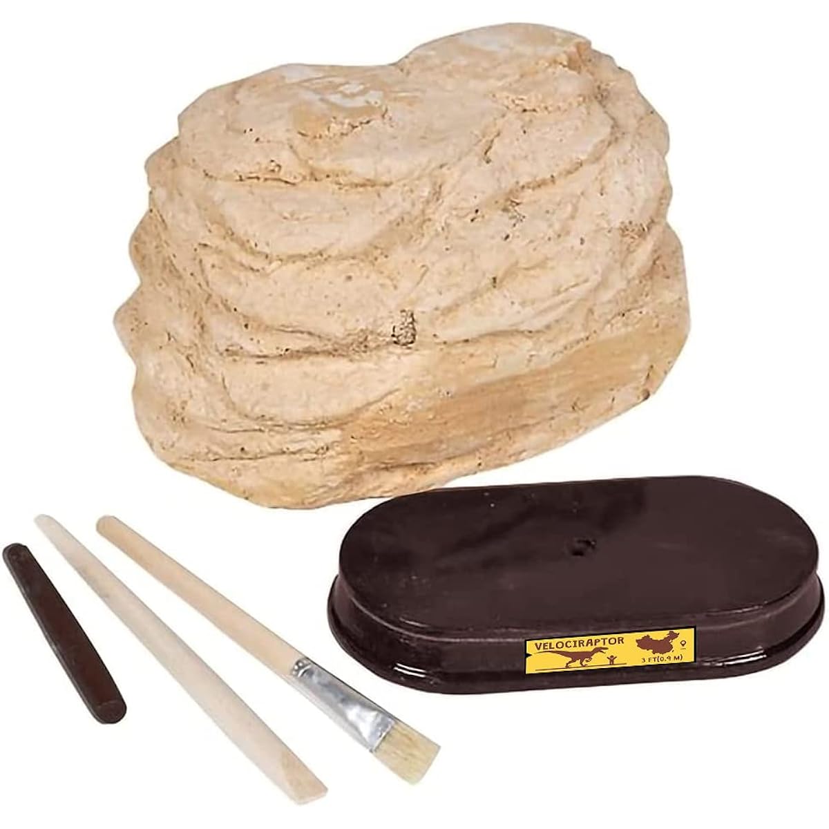 ArtCreativity Dinosaur Excavation Kit Velociraptor