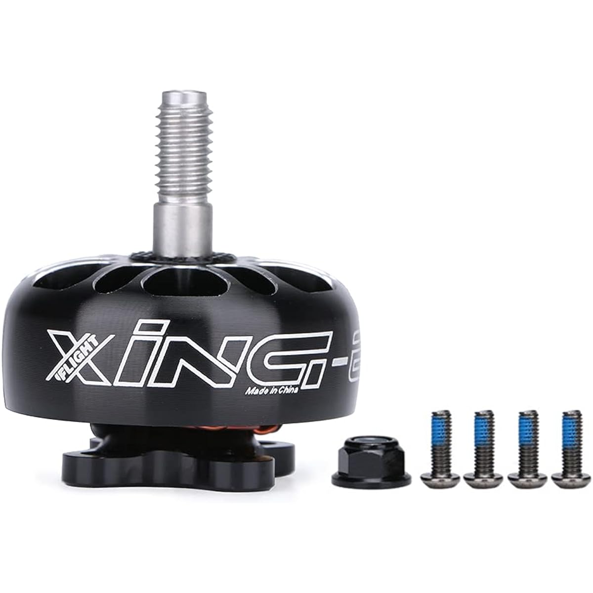 4pcs iFlight XING-E Pro 2306 2450KV Brushless Motor 4S QAV FPV Racing Drone Quadcopter Motor (Black)