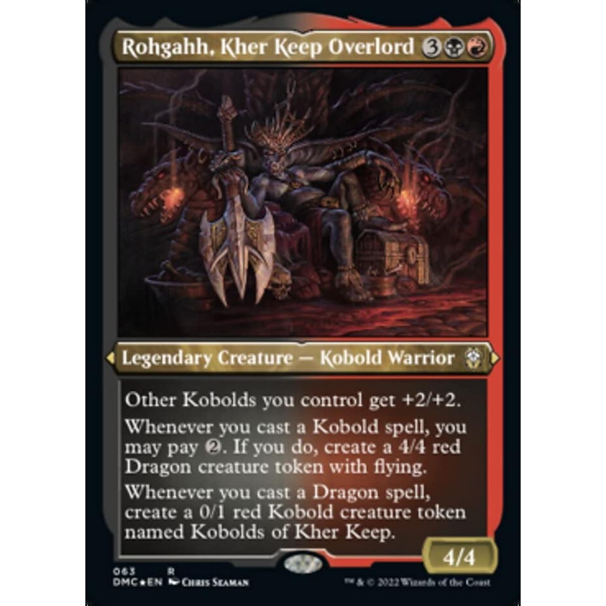 Magic: The Gathering - Roga, Car Keep Overlord (063) - Etching - Foil - Dominaria United Commander