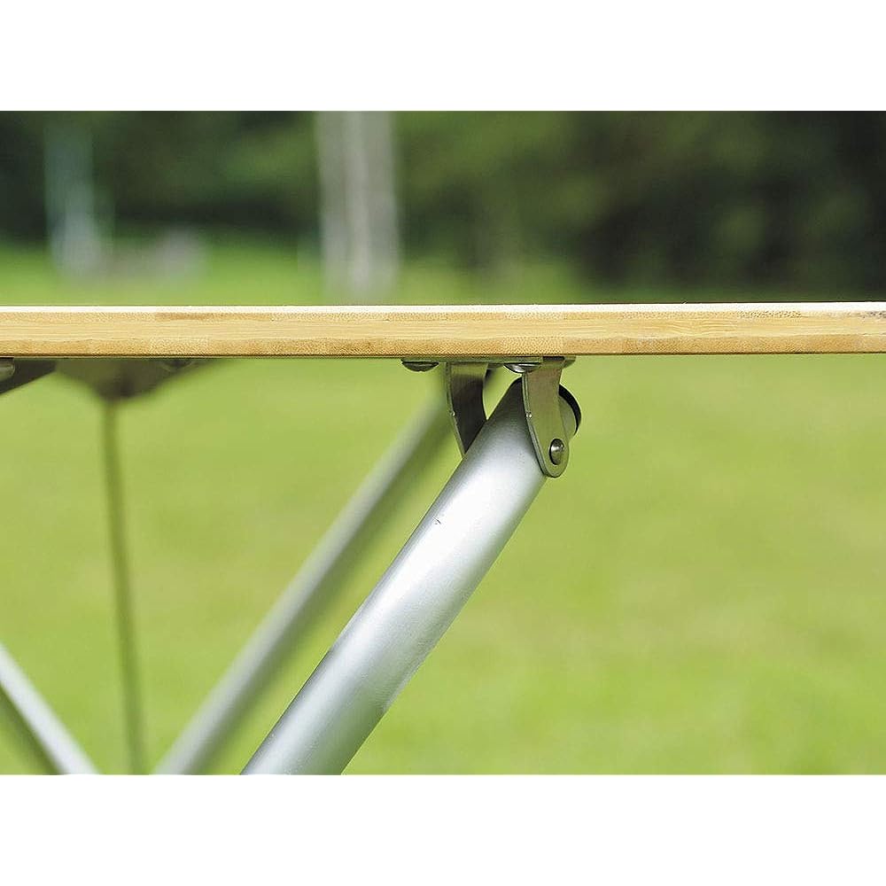 Snow Peak One Action Low Table Bamboo LV-100TR with Storage Case Desk Folding Compact Outdoor Camping