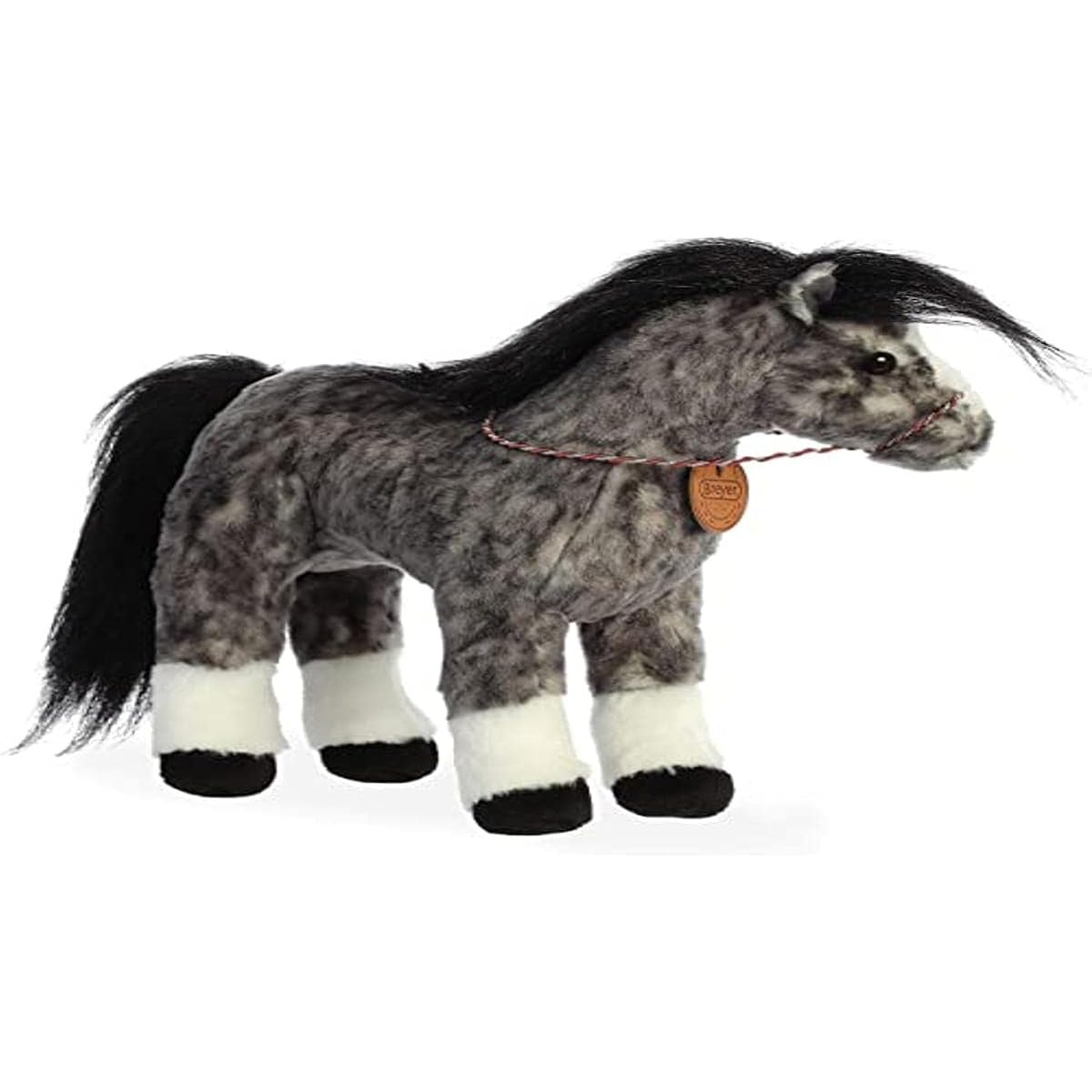 Breyer Aurora 13" Andalusian Plush Toy, Grey