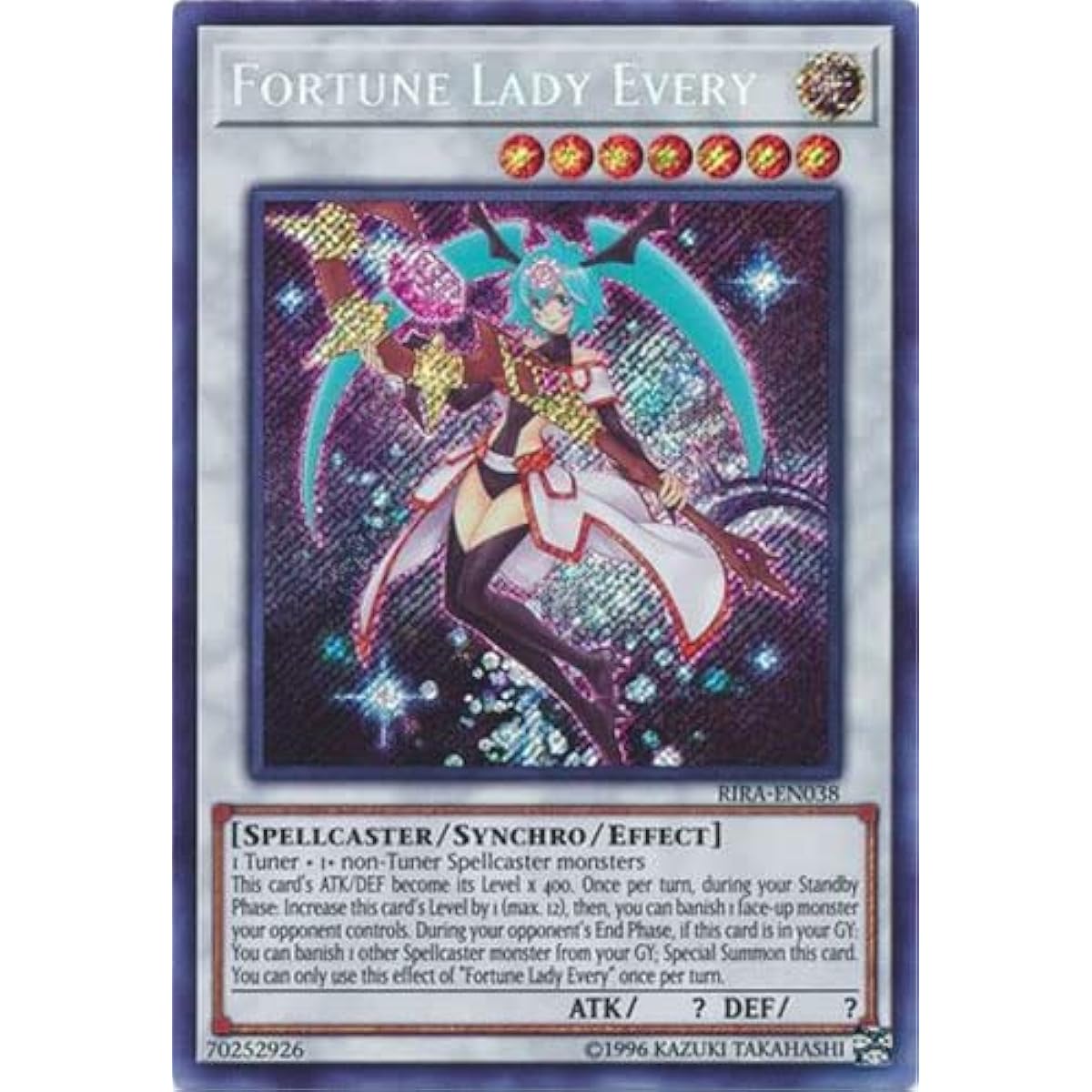Fortune Lady Every - RIRA-EN038 - Secret Rare - Unlimited Edition