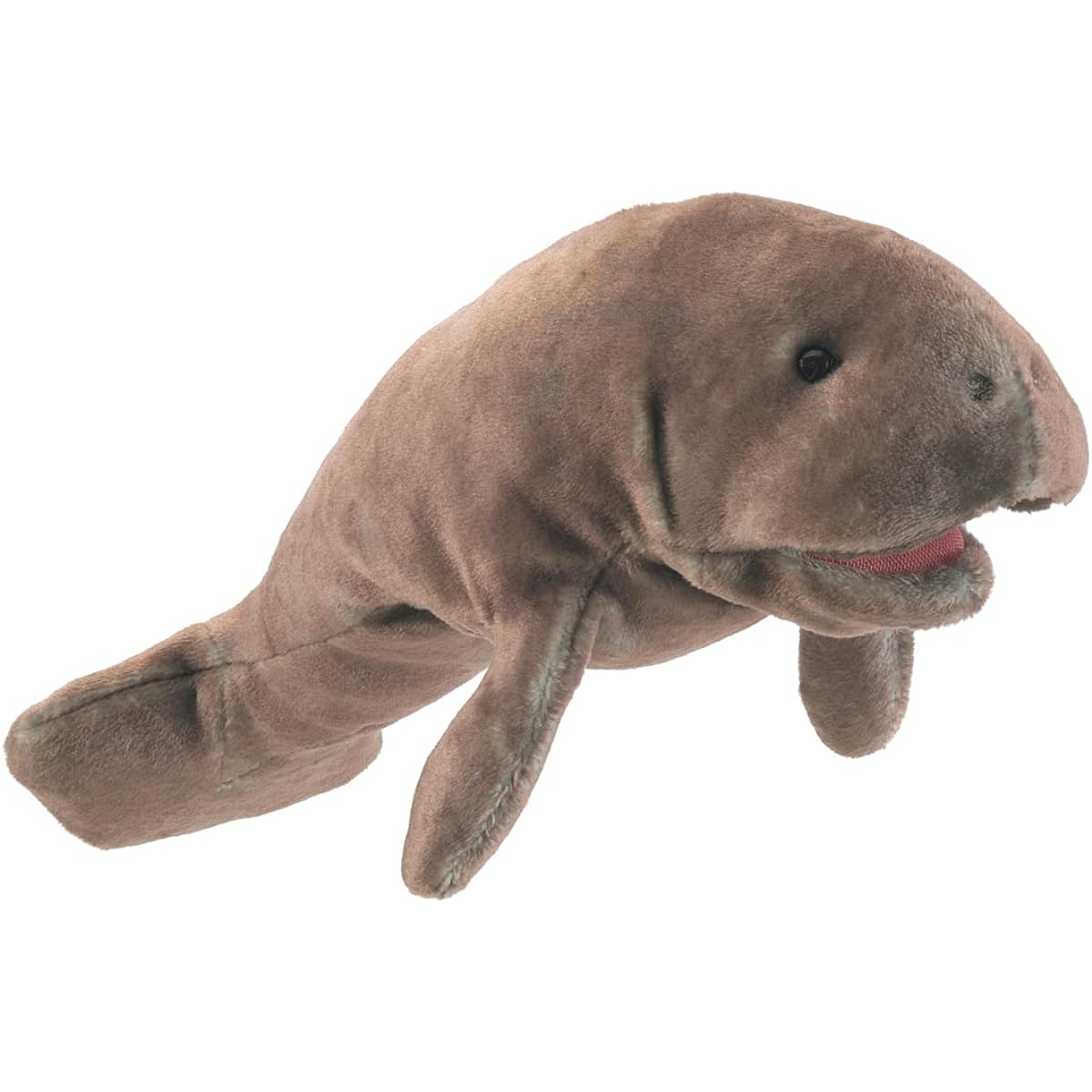 Folkmanis Mini Manatee Finger Puppet Gray
