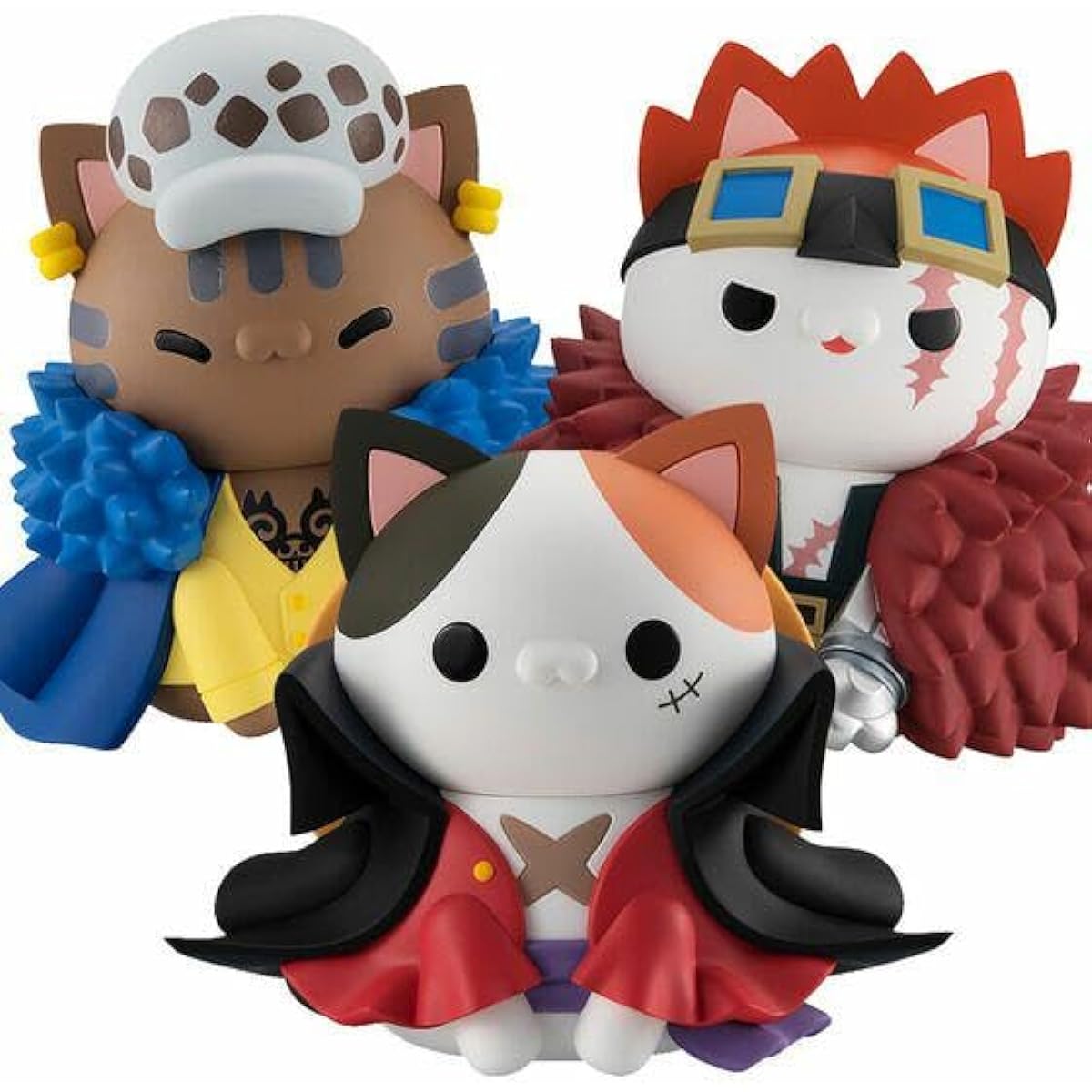 Nyantomo Big Nyant Piece Nyantomi Captain Three Set Limited Edition KQ
